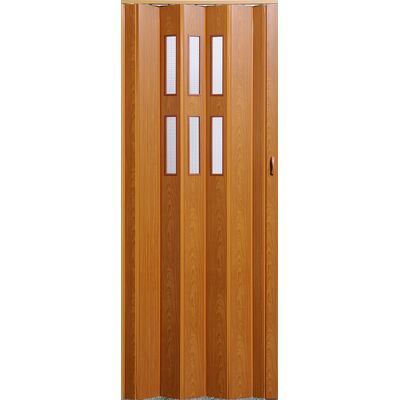 Drzwi harmonijkowe PIONEER GLASS 726 84 x 202 cm calvados