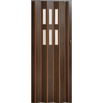 Drzwi harmonijkowe PIONEER GLASS 9327 84 x 202 cm wenge