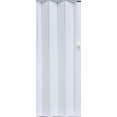 Drzwi harmonijkowe CRYSTALLINE ROYAL 011 86 x 203 cm biały