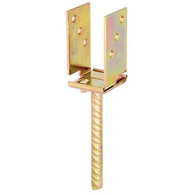 Wspornik słupa forma U stal żebrowana 71-131/5