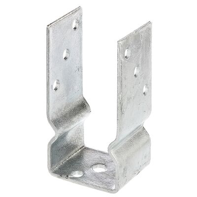 Wspornik słupa forma U przykręcana 71 x 150