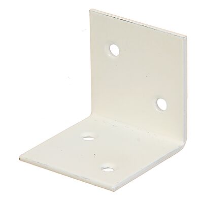 Kątownik szeroki biały 40 x 40 x 40