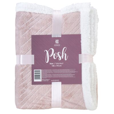 Koc/Narzuta Posh flanela 130 x 170 cm