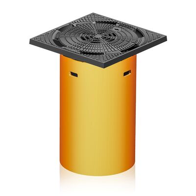 Zwieńczenie studzienki z kratą 400 A15 40 x 40 x 54,3 cm MAXPOL