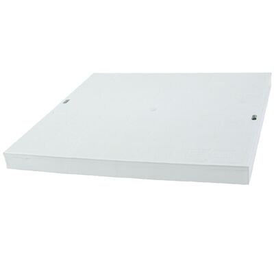 Pokrywa 300 x 300 PVC A15 popiel 28,8 x 28,8 x 2 cm MAXPOL