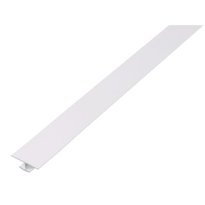 Profil H PVC biały 2000 x 25 x 6 x 10