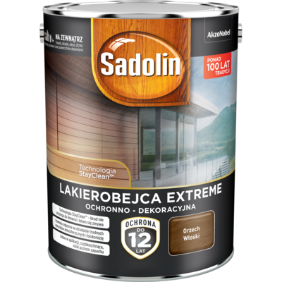 Sadolin Lakierobejca EXTREME Orzech włoski 4,5 l