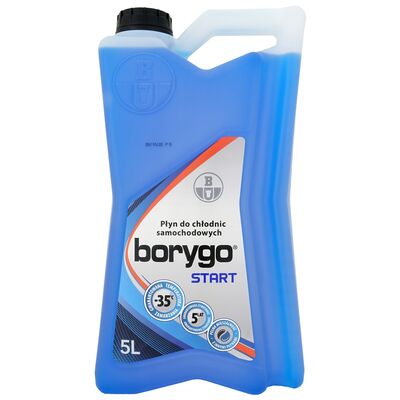 Płyn chłodniczy niebieski BORYGO START 5 l Boryszew