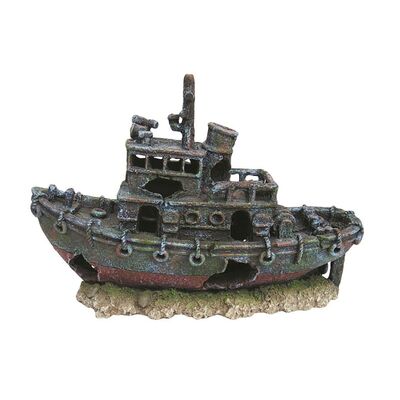 Ozdoba akwariowa statek duży Happet