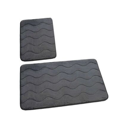 Dywanik łazienkowy SUMBA kpl 2 szt. 45x75+45x35 Euromat