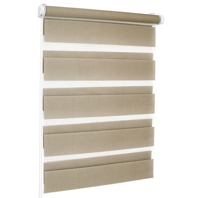 Roleta dzień i noc SMILE 62 x 150 cm kol. 02 mleczna czekolada