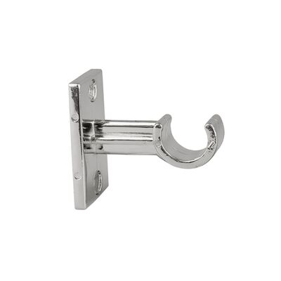 Wieszaki samoprzylepne do karniszy Cafe srebrne Bojanek