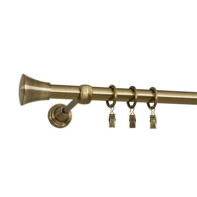 Karnisz pojedynczy 19 mm Tazza 240 cm stare złoto Bojanek