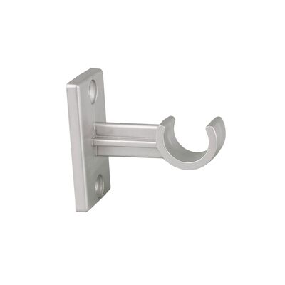 Wieszaki samoprzylepne do karniszy Cafe srebrny mat Bojanek