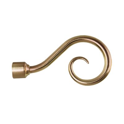 Zakończenie 16 mm hak stare złoto Bojanek