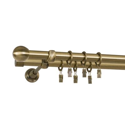 Karnisz podwójny 19/19 mm Ballo 200 cm stare złoto Bojanek