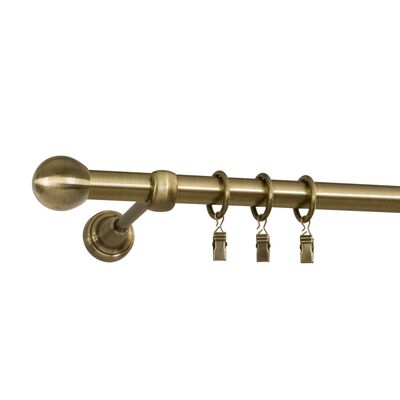 Karnisz pojedynczy 19 mm Ballo 160 cm stare złoto Bojanek