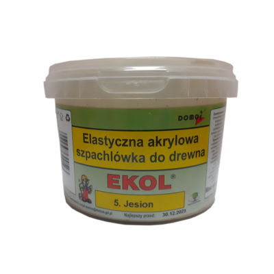 Elastyczna szpachlówka do drewna 1 kg Jesion EKOL