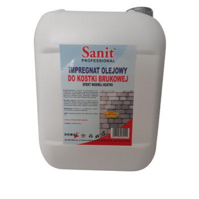 Impregnat olejowy do kostki brukowej efekt mokrej kostki 5 l SANIT