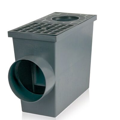 Studzienka z kratą grafit 260 x 135 x 220 mm MAXPOL