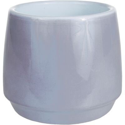Osłonka ceramiczna 16 cm szary lazur CERMAX
