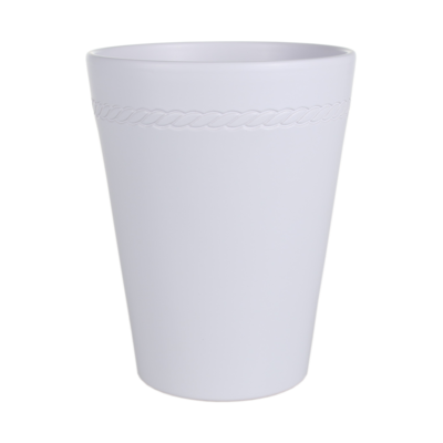 Osłonka ceramiczna storczyk nikene biała mat 13 cm CERMAX