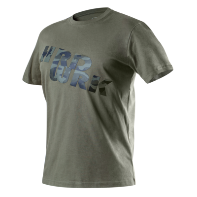 CAMO T-shirt roboczy oliwkowy rozmiar S