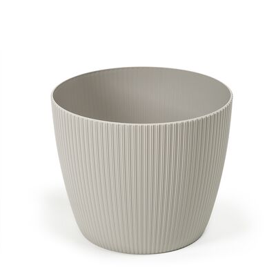 Osłonka-doniczka MAGNOLIA jumper fi 30 taupe Lamela