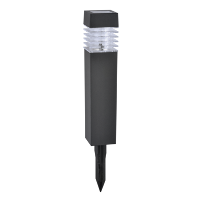 Lampka solarna MARTIN kwadrat czarna POLUX