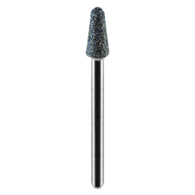 Kamień szlifierski stożek 5 x 10 mm, trzpień 3,2 mm, 3 szt, GRAPHITE