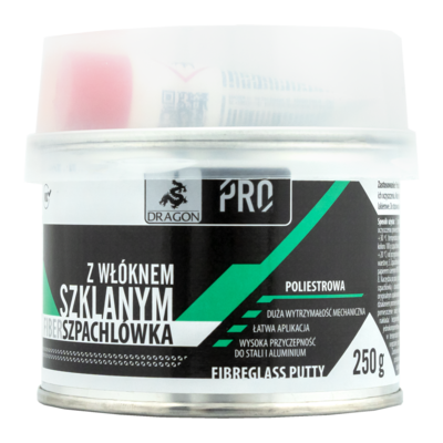 Dragon Szpachlówka Fiber z włóknem szklanym 250 g Pro