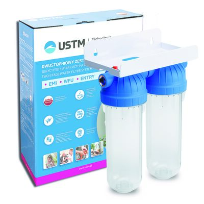 Narurowy zestaw 2 korpusów EMI na płytce FS2 ENTRY Przyłącze 1