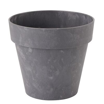 Osłonka Ibiza beton 16 cm ciemny beton
