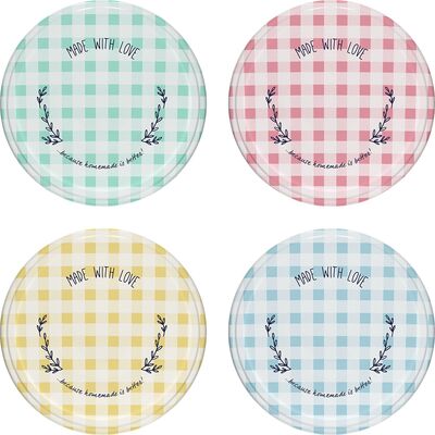 Zakrętka Ø66 kratka 10 sztuk