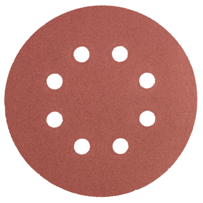 Krążki ścierne 125 mm, K240 5 szt,, z 8 otworami GRAPHITE