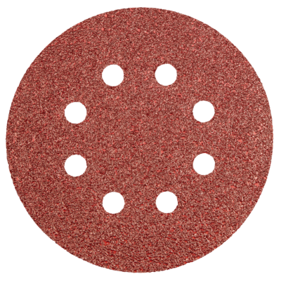 Krążki ścierne 125 mm, K40, 5 szt,, z 8 otworami GRAPHITE