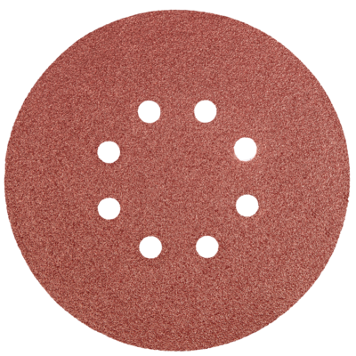 Krążki ścierne 150 mm, K80, 5 szt,, z 8 otworami GRAPHITE