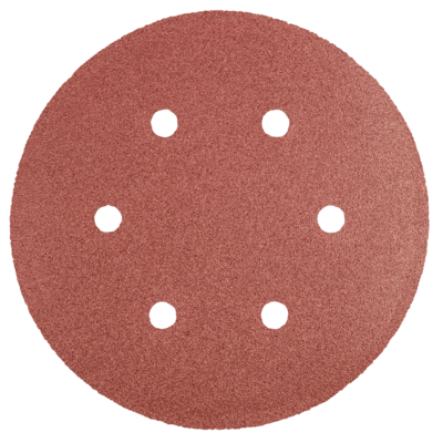 Krążki ścierne 150 mm, K120, 5 szt,, z 6 otworami GRAPHITE