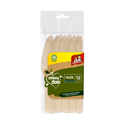 Noże drewniane 12 szt.