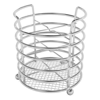 Pojemnik uniwersalny okrągły chrom