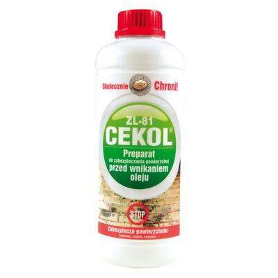 Cekol Preparat do zabezpieczania powierzchni przed wnikaniem oleju 1 l
