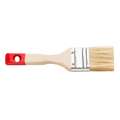 Pędzel płaski 35 x 14 mm *35 jasna szczecina/syntetyk