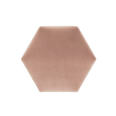 Panel tapicerowany HEXAGO PH pudrowy róż 17 x 17 cm ME25