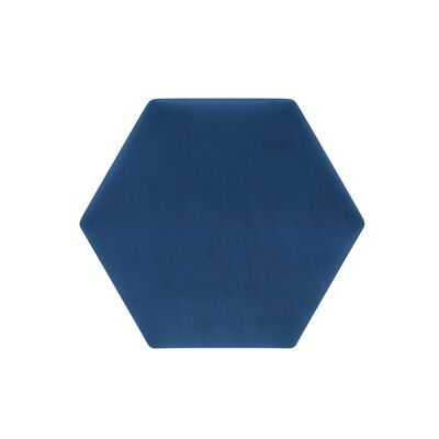 Panel tapicerowany HEXAGO PH niebieski 17 x 17 cm ME15