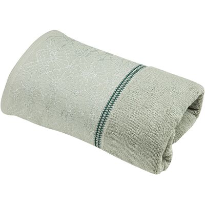 Ręcznik łazienkowy Vetro 130 x 70 Srebrny Bawełna TEXPOL