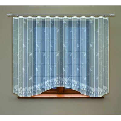 Firana z wszytą taśmą marszczącą 140 x 300 cm