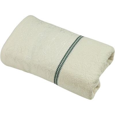 Ręcznik łazienkowy Vetro 130 x 70 Naturalny Bawełna TEXPOL