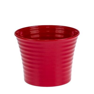 Doniczka Bratek 12 cm czerwona