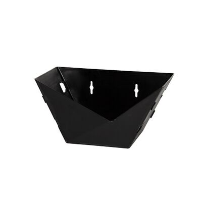 Doniczka modułowa na ścianę czarna 15 x 29 x 21 cm