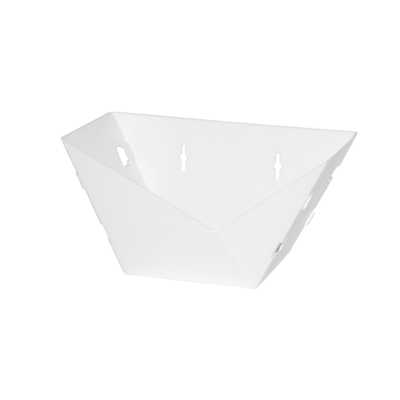 Doniczka modułowa na ścianę biała 15 x 29 x 21 cm